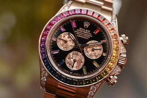 rolex 1116595rbie|Review: Rolex Daytona Rainbow 116595RBOW .